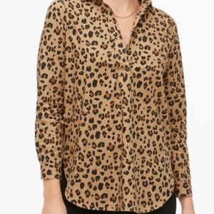 J. Crew Leopard Tunic